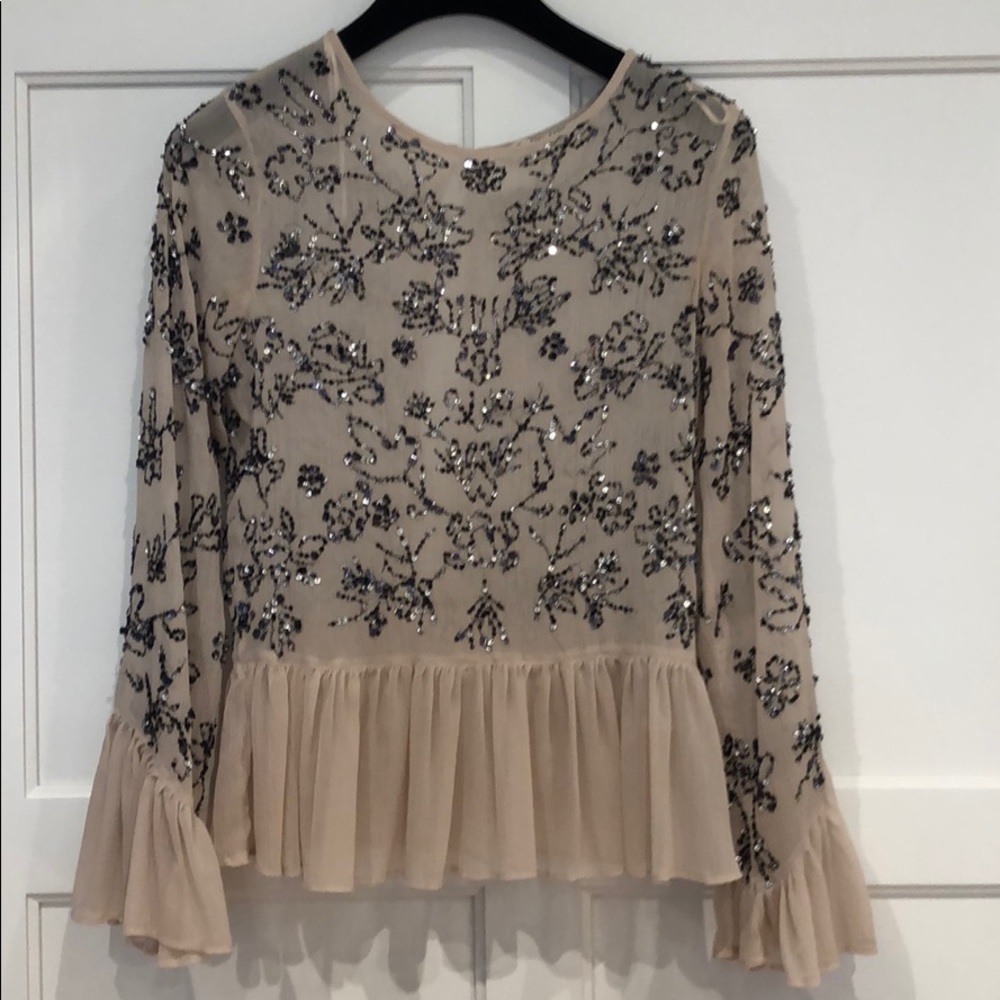 Light pink blouse